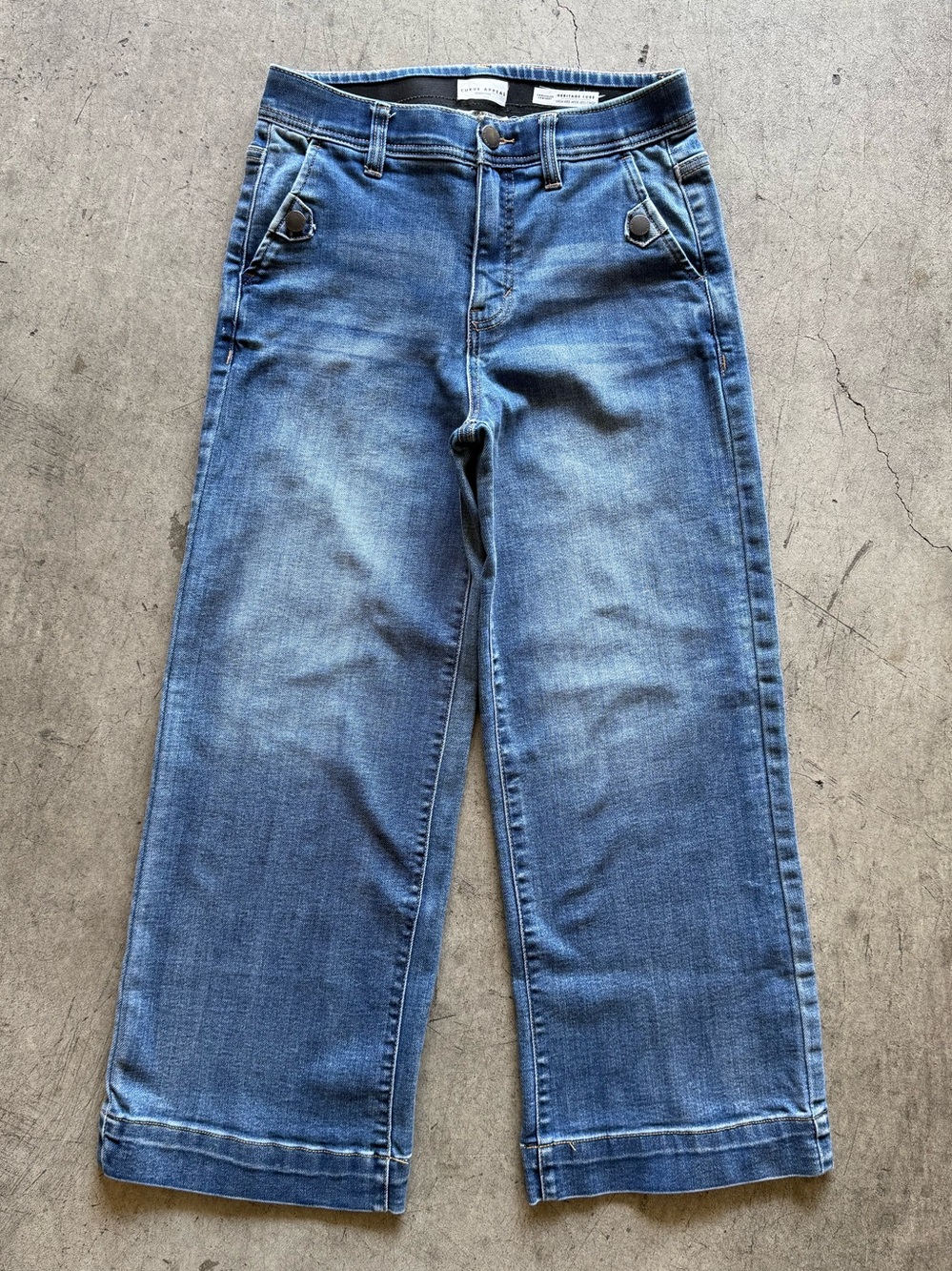 Curve Appeal - The French Riviera Jean - Blue Women's Jeans - 6/28 - Picture 3 of 6